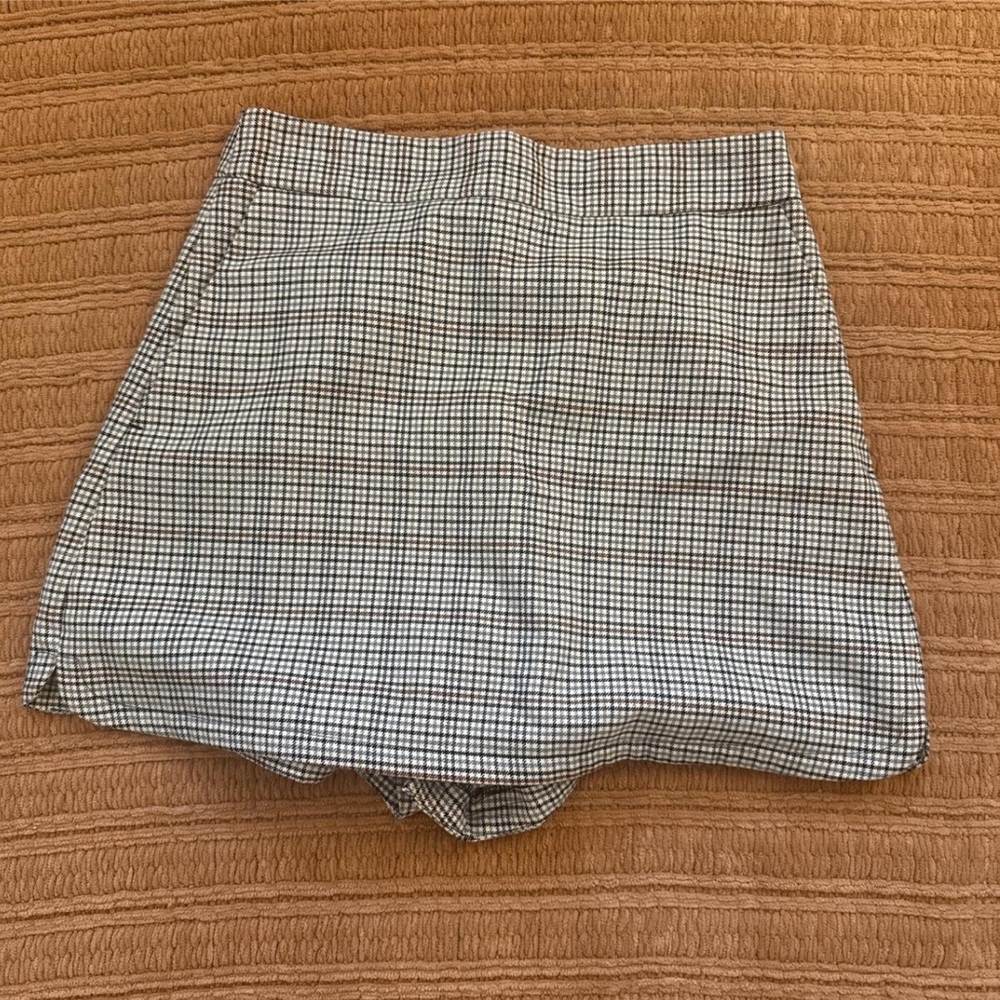 Checkered Women's Skort